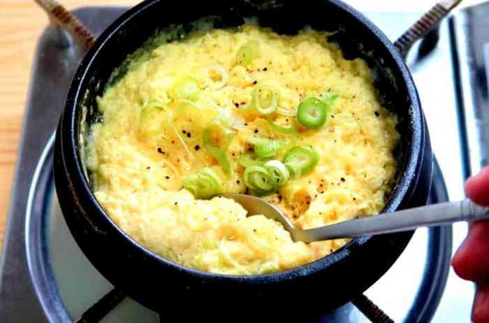 How to cook steamed egg korean style