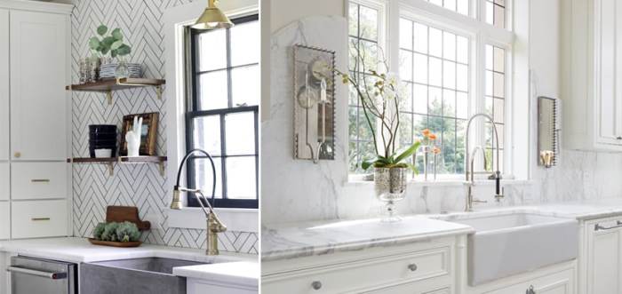 How to decorate a bathroom window sill