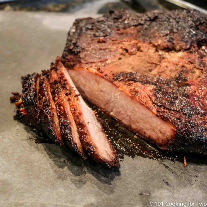 Brisket braised