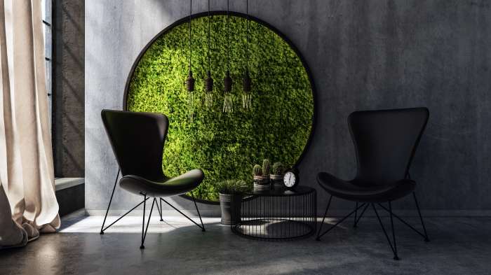 How to make a moss wall decoration