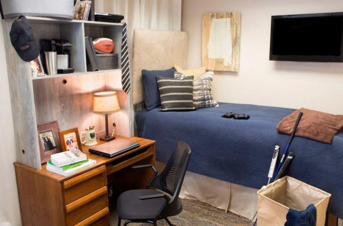 How to decorate mens dorm room