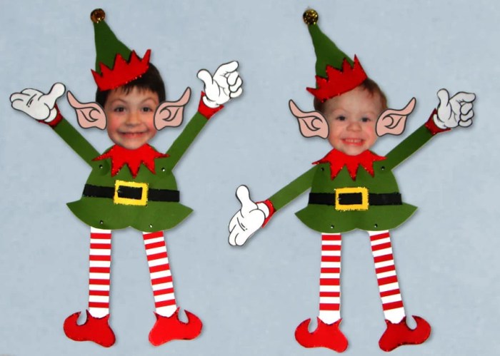 How to make a christmas elf decoration