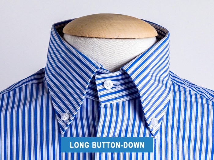 Men's dress shirts button down collar