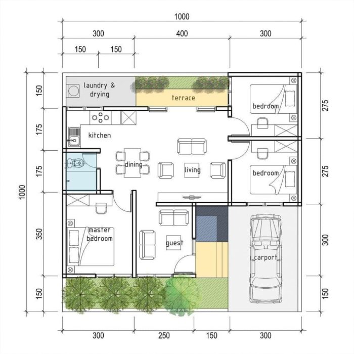 Detail Desain Rumah 10 Meter Panduan Lengkap