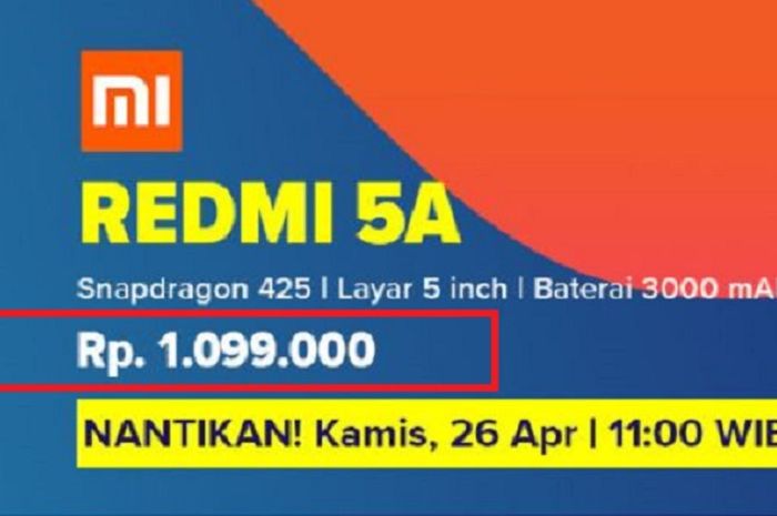 Harga hp xiaomi di lazada