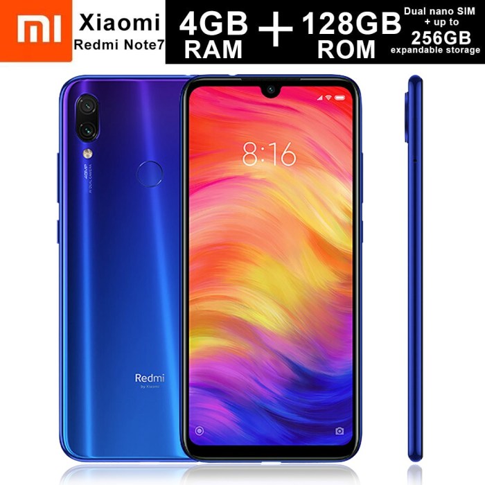 Harga hp xiaomi redmi note 7 ram 3