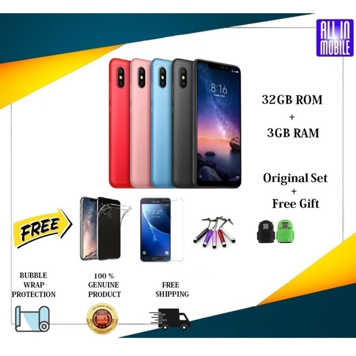 Harga hp xiaomi redmi note 6 plus