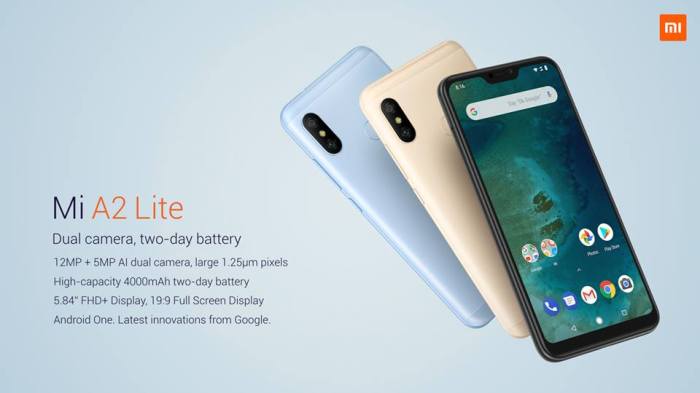 Harga hp xiaomi mi a2 lite ram 4gb