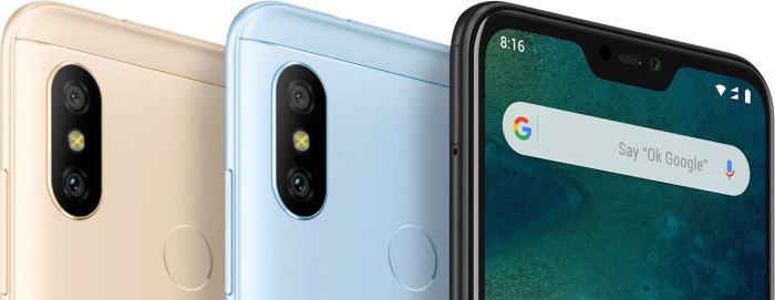 Harga hp xiaomi mi a2 lite ram 4gb