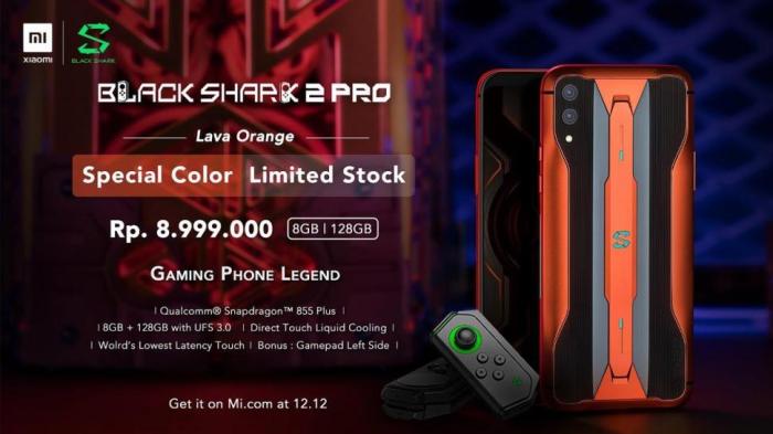 Harga hp xiaomi black shark 1